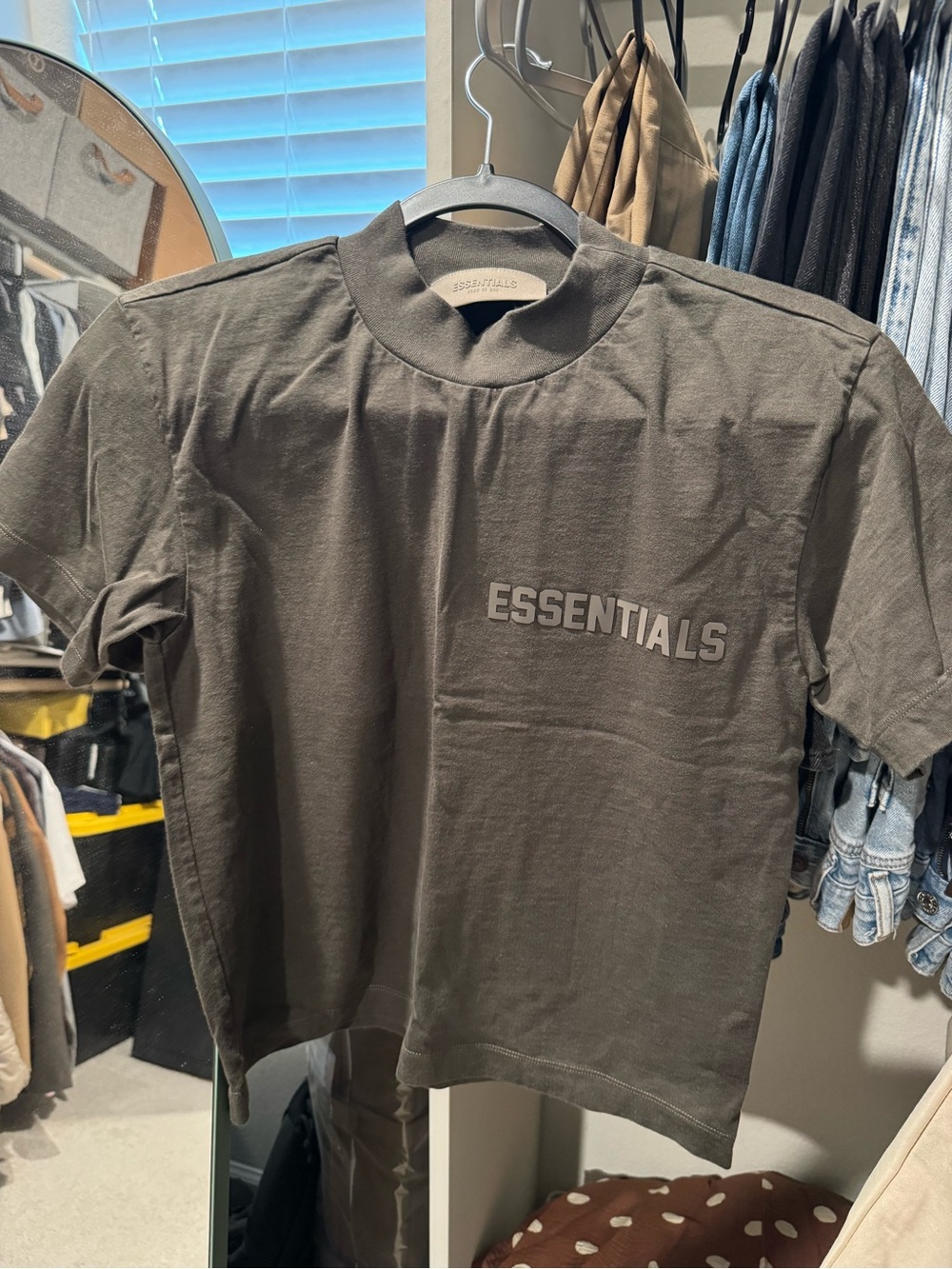Fear of God ESSENTIALS Gray Shirt